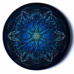 4 INCH
ROUND GLASS COASTER
ATOM 1 BLACK 